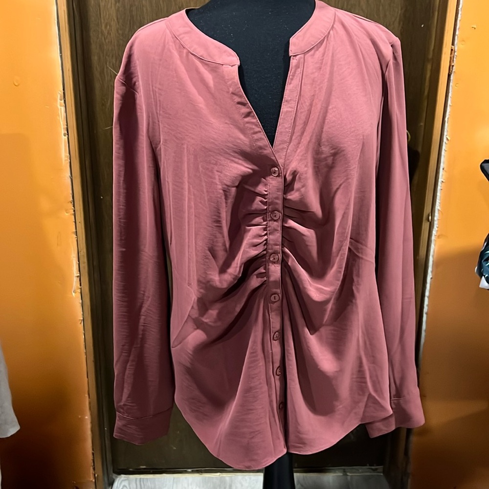 Gently used blouse soft and comfortable